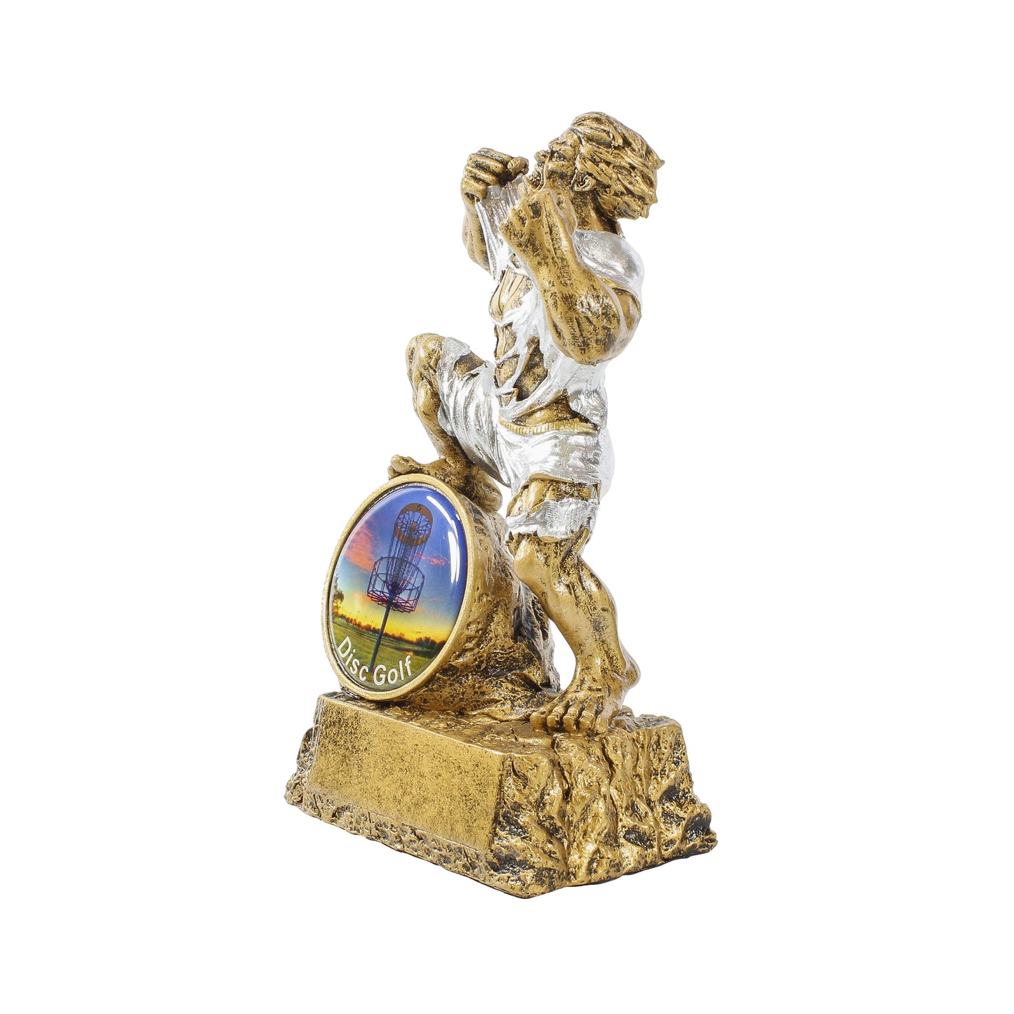 Disc Golf Monster Trophy | Engraved Disc Golf Beast Award - 6.75 Inch Tall Decade Awards