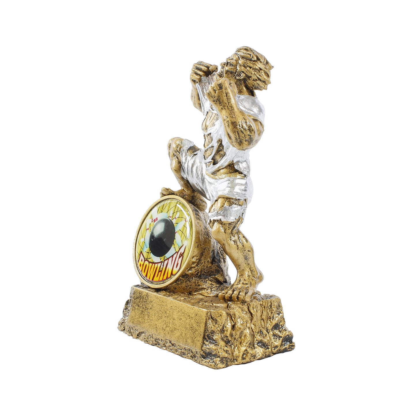Bowling Monster Trophy | Engraved Bowler Beast Award - 6.75 Inch Tall Decade Awards