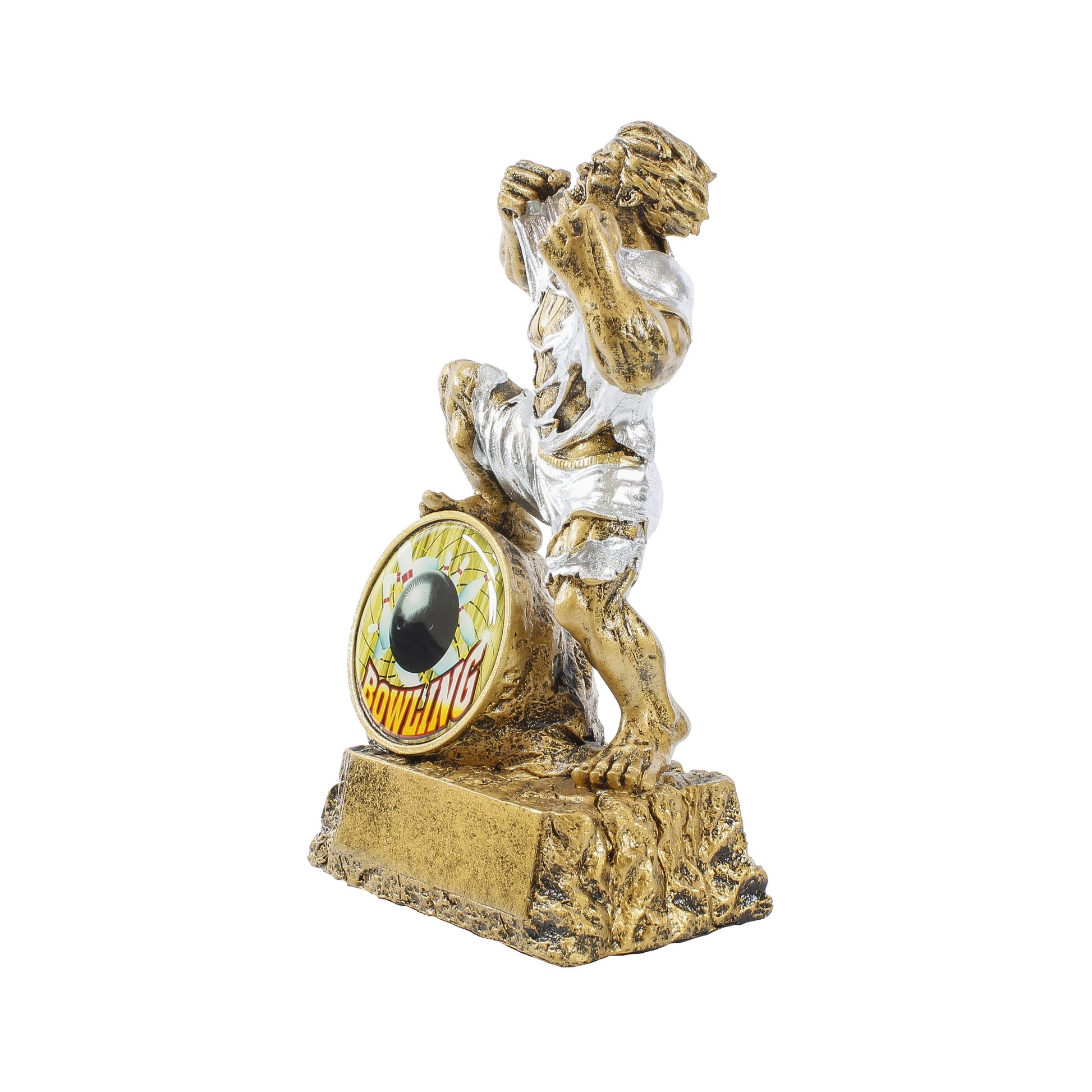 Bowling Monster Trophy | Engraved Bowler Beast Award - 6.75 Inch Tall Decade Awards