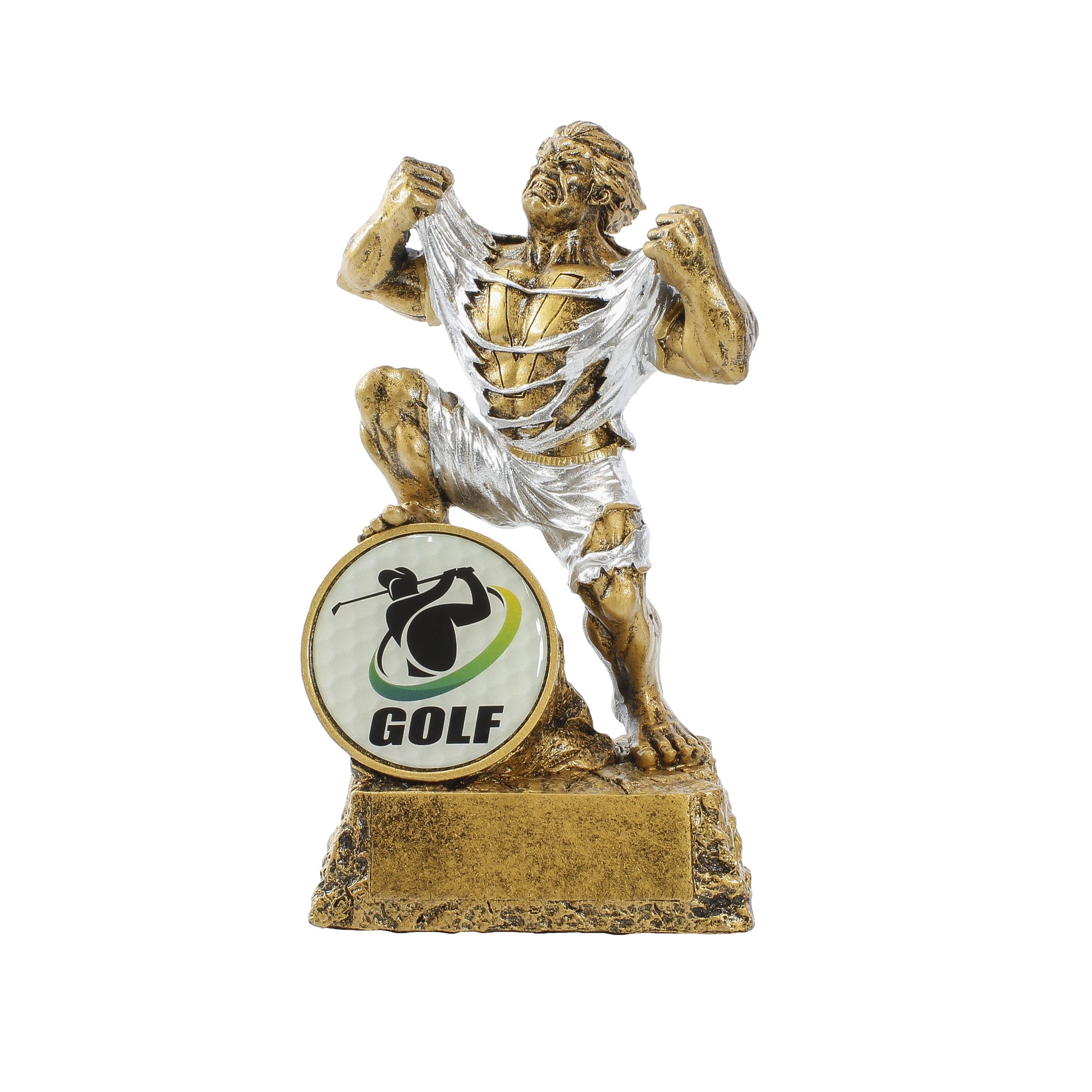 Golf Monster Trophy | Engraved Golf Beast Award - 6.75 Inch Tall Decade Awards