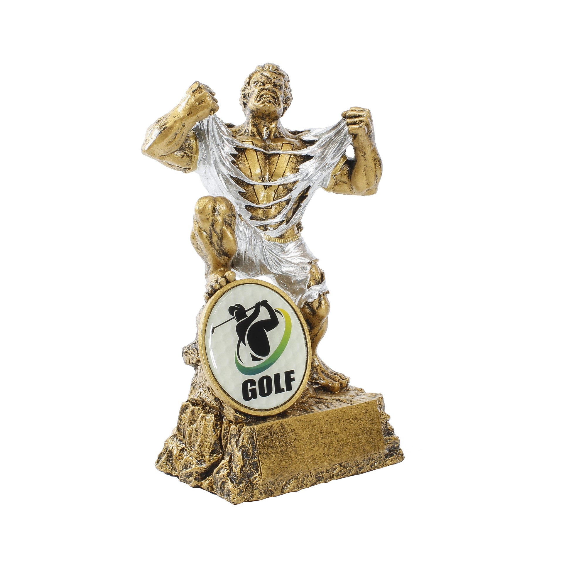Golf Monster Trophy | Engraved Golf Beast Award - 6.75 Inch Tall Decade Awards
