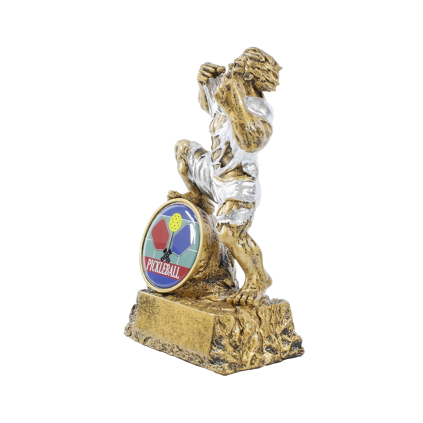 Pickleball Monster Trophy | Engraved Pickleballer Hulk Award Monster Trophy - 6.75 Inch Tall Decade Awards