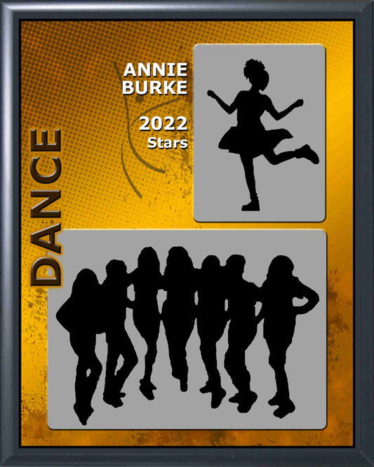 Dance Memory Mate Plaque - Personalized | Individual & Company Pictures Plaque - 8" x 10" Decade Awards