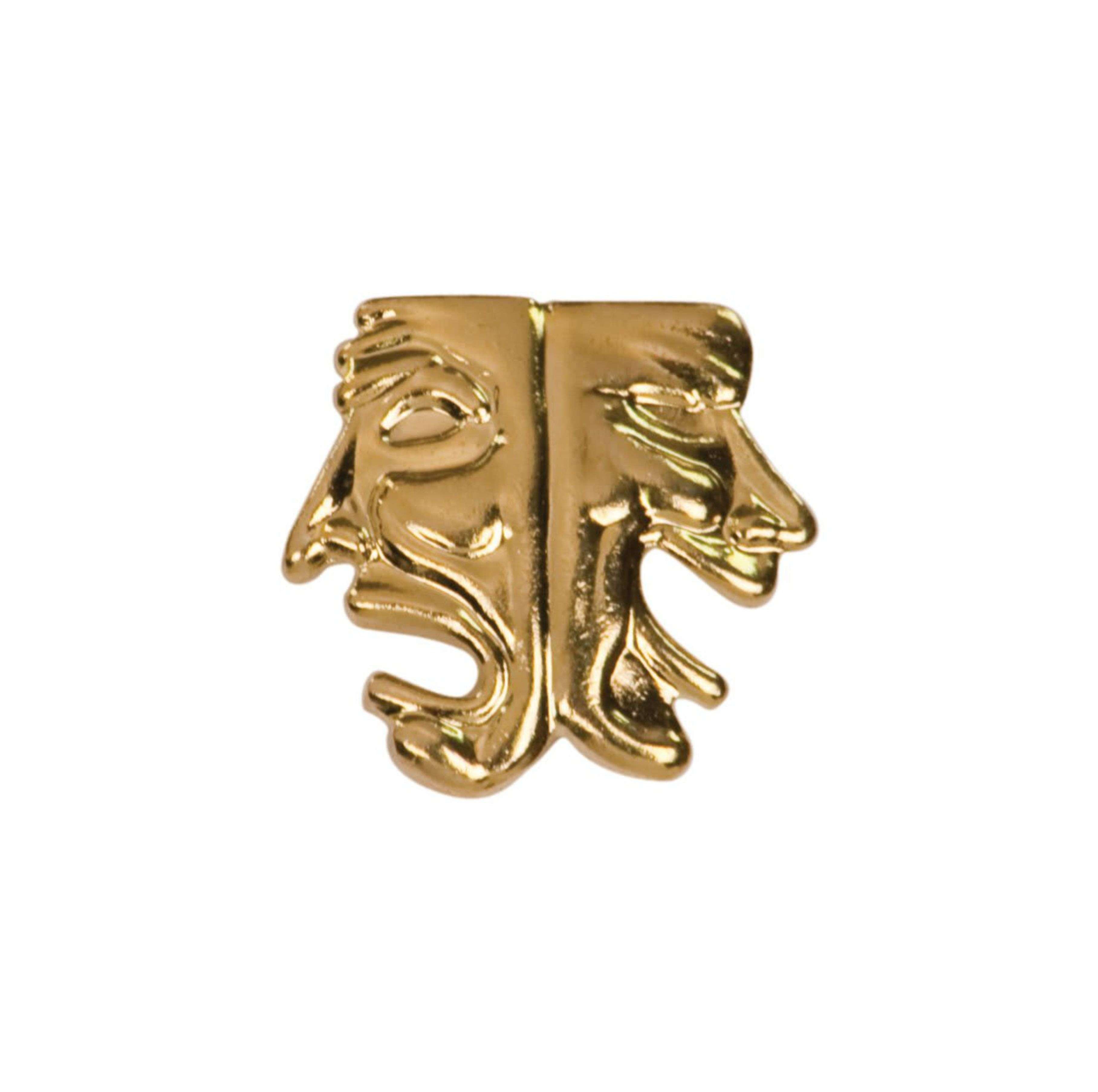 Drama Lapel Pin - Drama Letter Jacket Chenille Pin – Decade Awards
