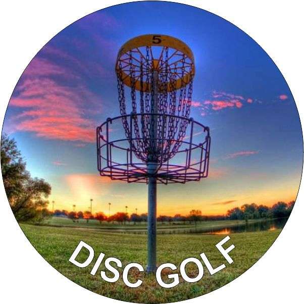 Eagle Disc Golf Trophy | Engraved Golden DiscGolf Eagle Award - 8" Tall Decade Awards