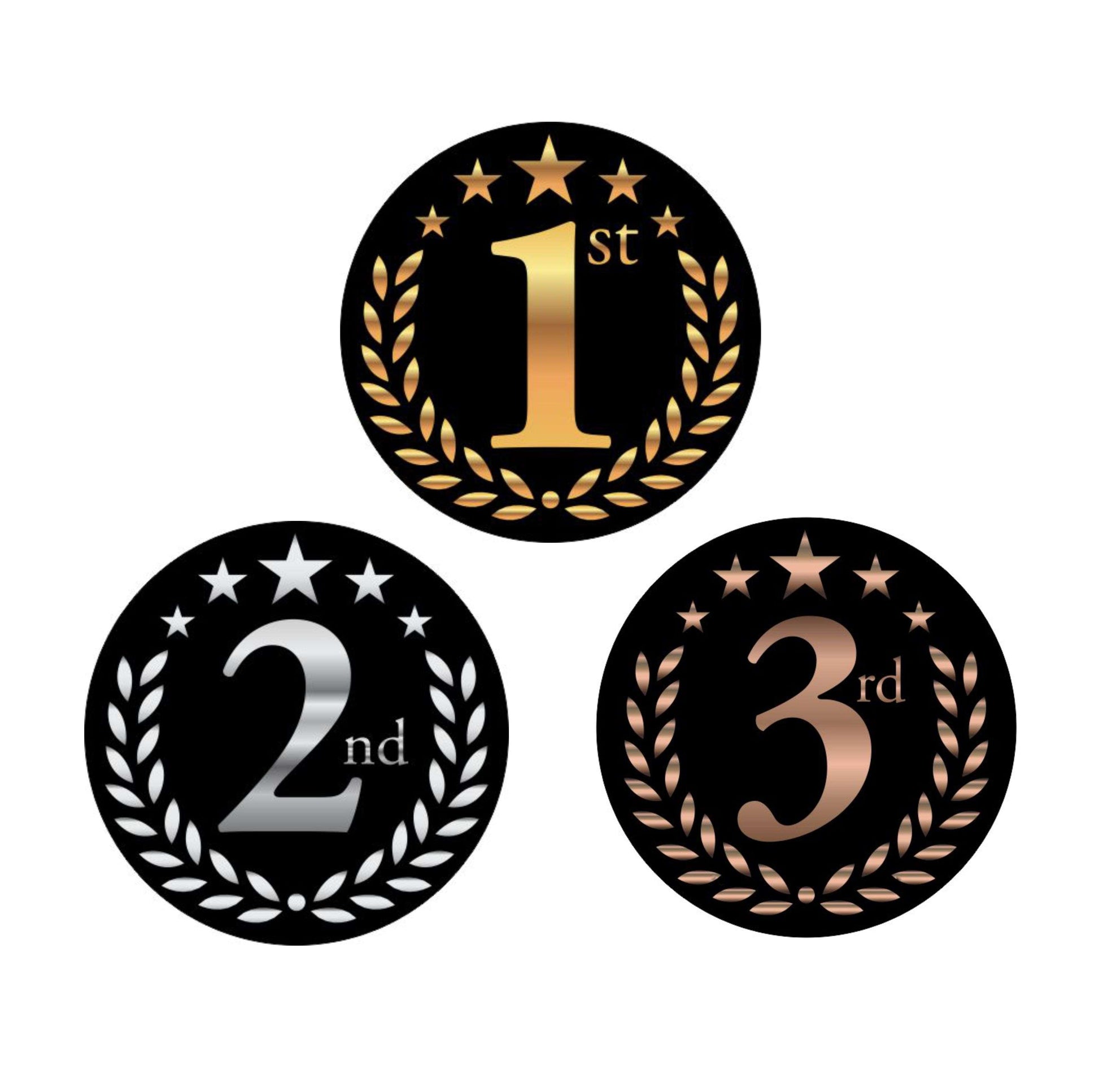 Eagle Place Trophy - 1st, 2nd or 3rd Place| Engraved Gold Eagle Award - 8" Tall Decade Awards