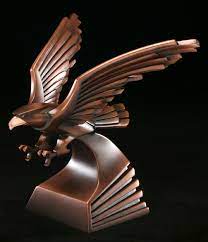 Eagle Signature Series Resin Trophy | Engraved Eagle Award - 8 and 10 Inch Tall Decade Awards