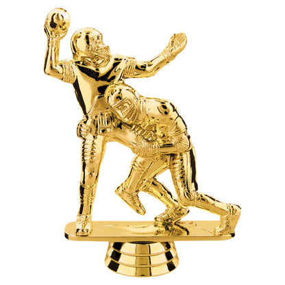 Fantasy Football Toilet Paper Trophy with football topper custom engraved loser award – Decade Awards