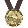 Cheer Fusion Medal- Gold, Silver or Bronze | Engraved Spirit Medal - 3 Inch Wide Decade Awards