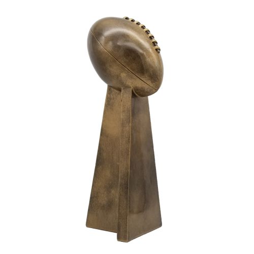 Fantasy Football Champion Gold Tower Trophy | FFL Winner Award  - 10.25 or 15 Inch Tall