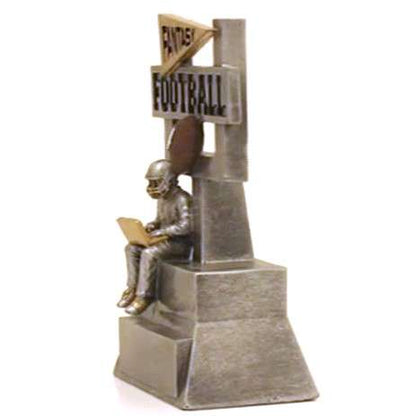 Fantasy Football Goalpost Trophy | Engraved FFL Award - 7 Inch Tall Decade Awards