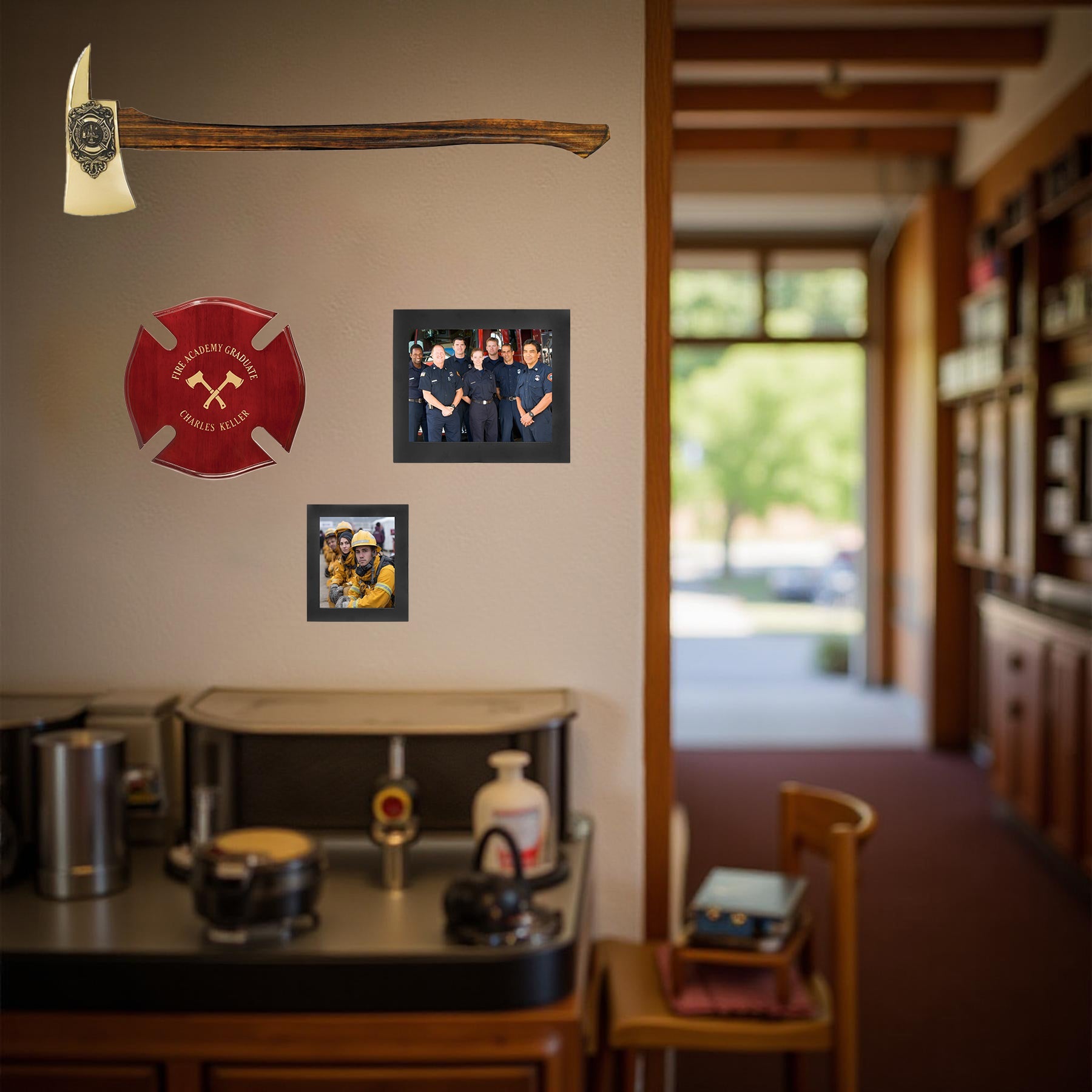 Black Aluminum Picture Frame | Engraved Picture Frame - 4x6, 5x7 or 8x10 Decade Awards