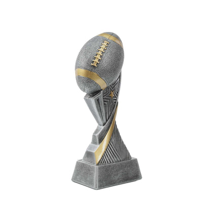 Football Aspire Trophy | Engraved Football Award - 6 or 8 Inch Tall Decade Awards