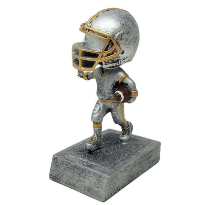 Personalized Football Trophy - Engraved Bobblehead Football Award - 5.5 Inch