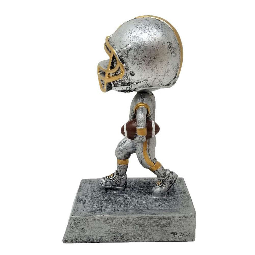 Personalized Football Trophy - Engraved Bobblehead Football Award - 5.5 Inch
