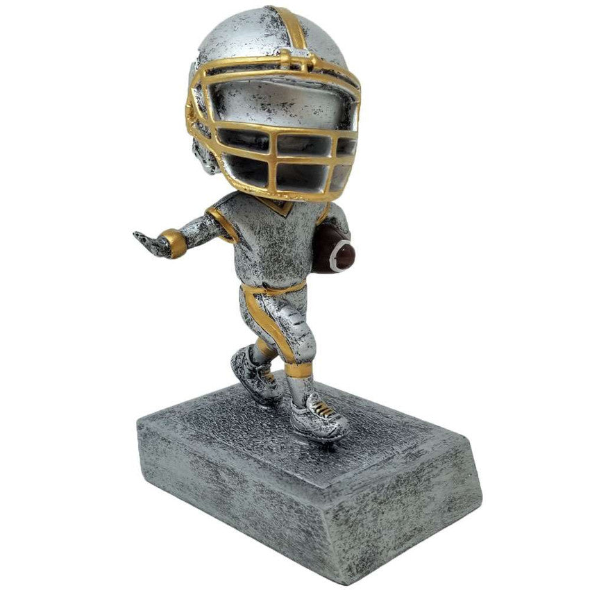 Personalized Football Trophy - Engraved Bobblehead Football Award - 5.5 Inch