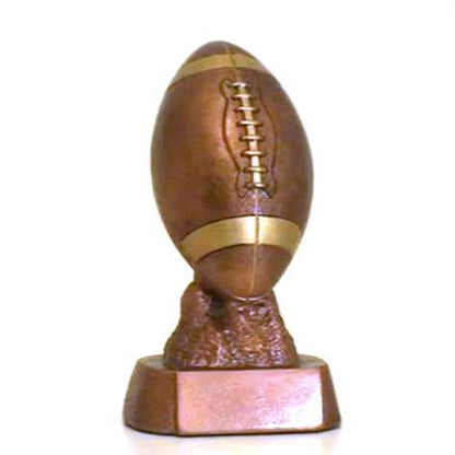 Football Bronze Trophy | Bronze Gridiron Award - 6 Inch Tall Decade Awards