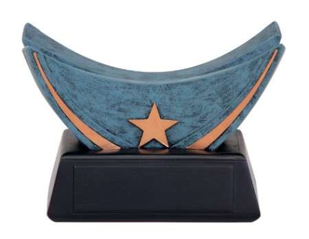 Football Game Ball Holder | Engraved Football Stand - 4 Inch Tall Decade Awards