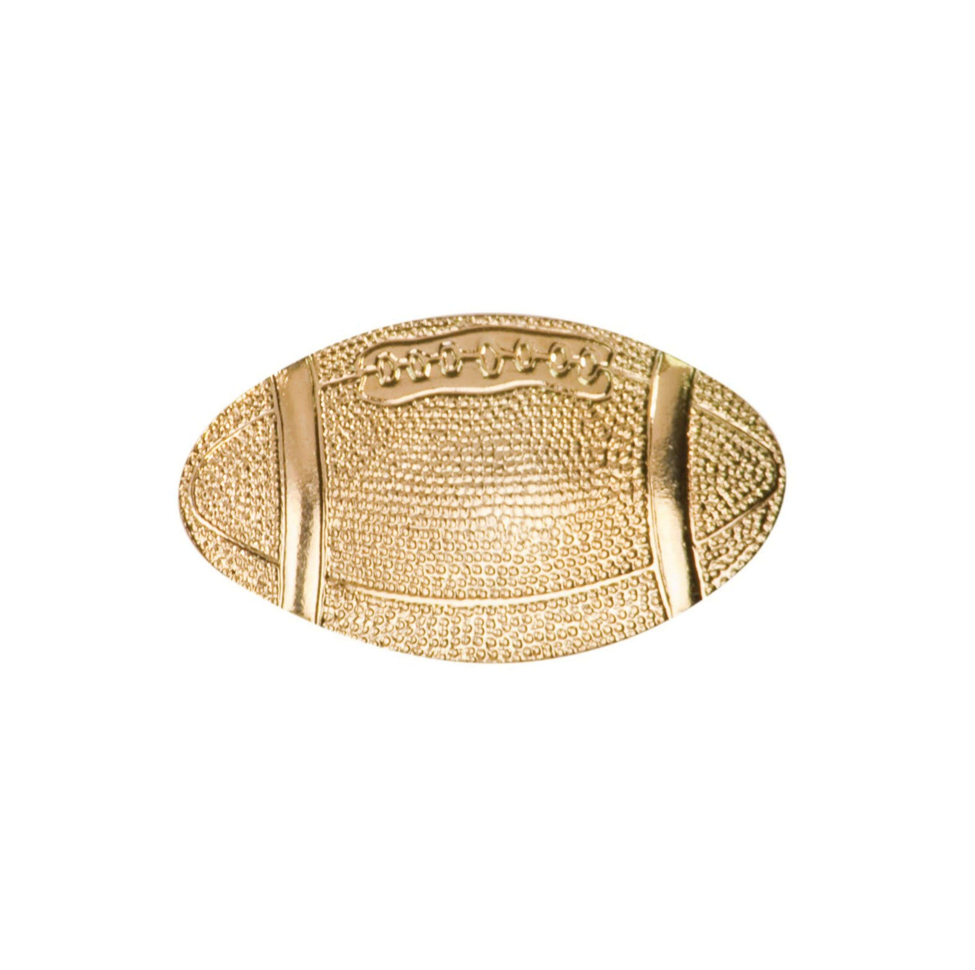 Football Lapel Pin | Letter Jacket Chenille Pin - Gridiron Decade Awards