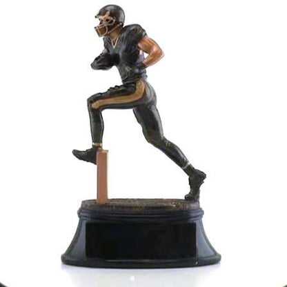 Football Power Forward Trophy | Engraved Football Runner Award - 8, 10 or 12 Inch Tall Decade Awards
