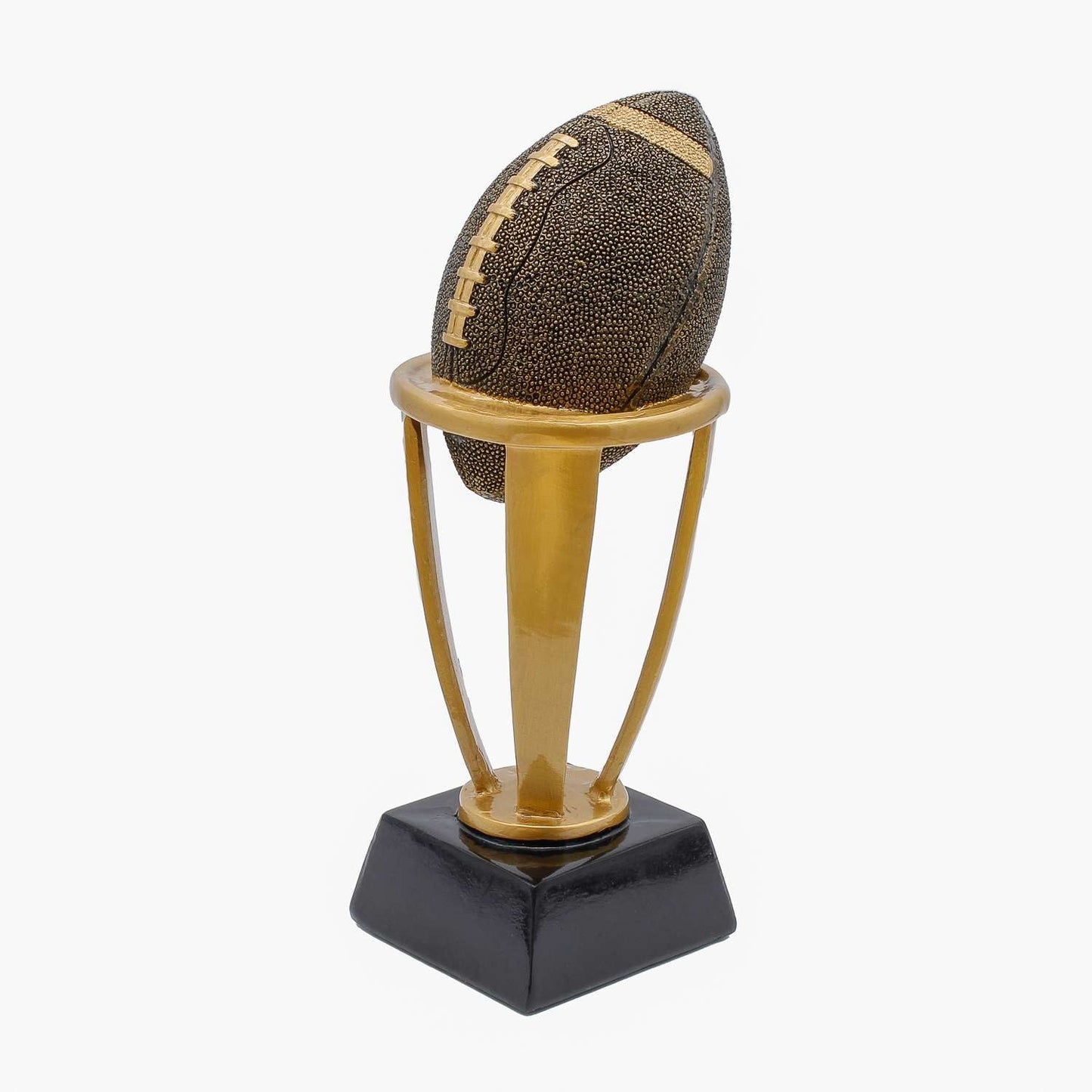 Football Tower Trophy | Engraved Football Award - 7.5, 10.75 or 13 Inch Tall Decade Awards