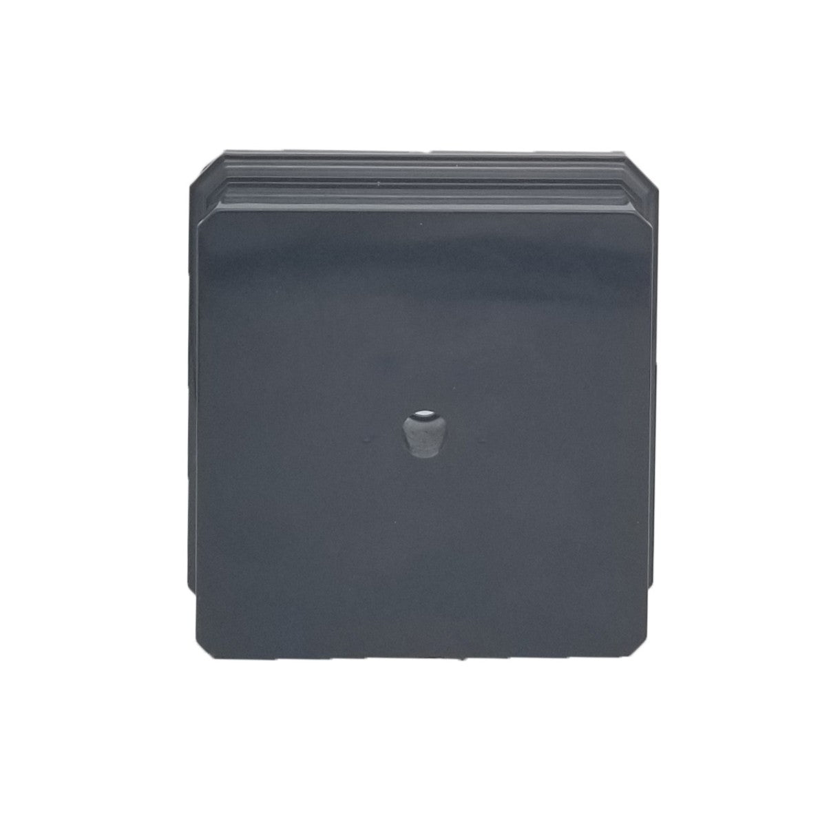 Black Gloss Weighted Plastic Trophy Base - 4.5" x 4.5" Decade Awards