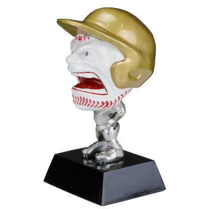 Personalized Baseball Trophy | Game Face Baseball Award | 6.25 Inch