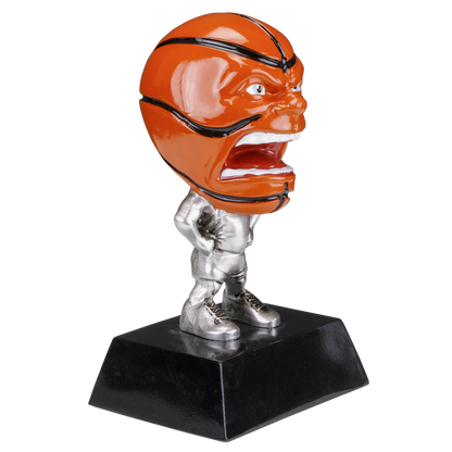 Personalized Basketball Trophy | Game Face Basketball Award | 6.25 Inch