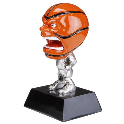 Personalized Basketball Trophy | Game Face Basketball Award | 6.25 Inch