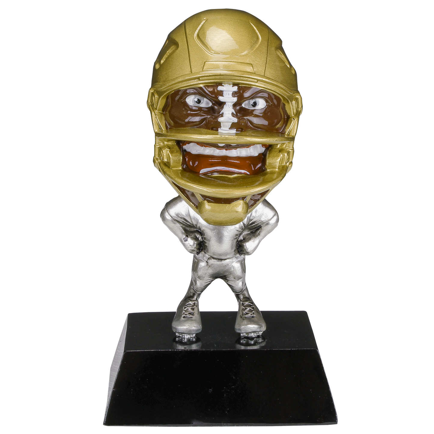 Personalized Football Trophy | Game Face Football Award | 6.25 Inch