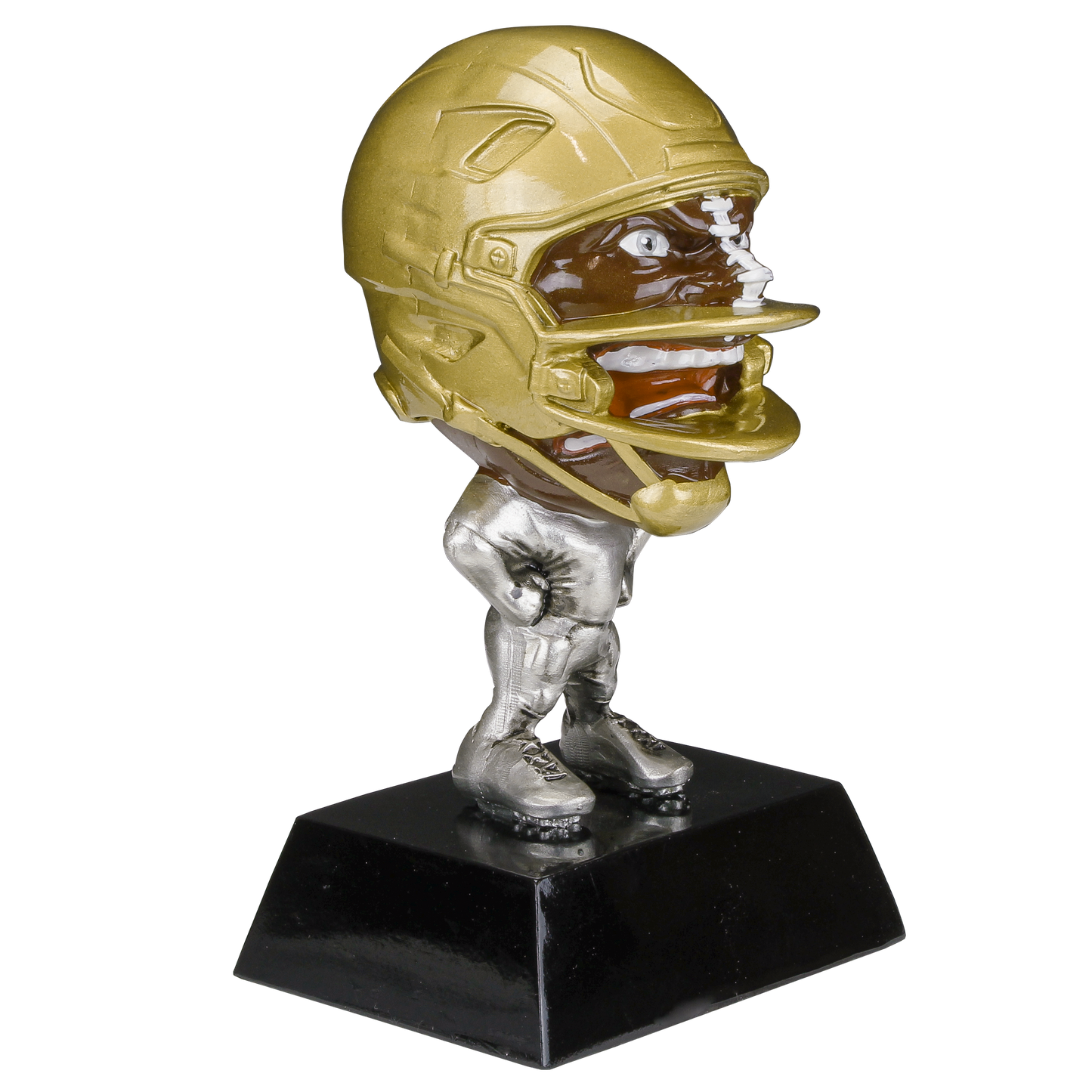 Personalized Football Trophy | Game Face Football Award | 6.25 Inch