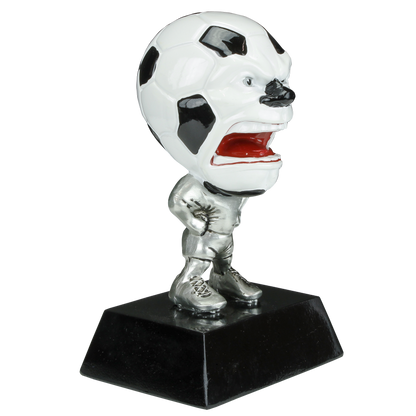 Personalized Soccer Trophy | Game Face Soccer Award | 6.25 Inch