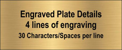 Engraved Plate Details