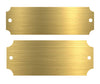 Perpetual Metal Plate | Engraved Plate - GOLD Finish Decade Awards
