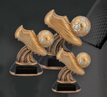 Personalized Soccer Trophy - Engraved Golden Cleat Soccer Award - 6, 7 or 8 Inch