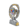 Pickleball Trophy | Hurricane | Personalized Pickleball Award | 6.5 Inches Tall