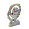 Pickleball Trophy | Hurricane | Personalized Pickleball Award | 6.5 Inches Tall