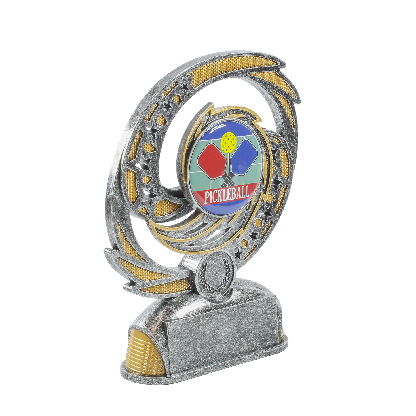 Pickleball Trophy | Hurricane | Personalized Pickleball Award | 6.5 Inches Tall