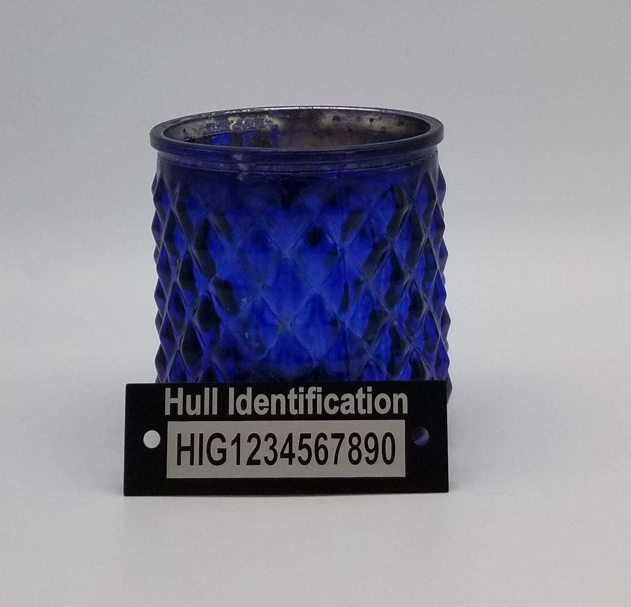 HIN Plate / Boat Hull Identification - 1" x 3" Decade Awards