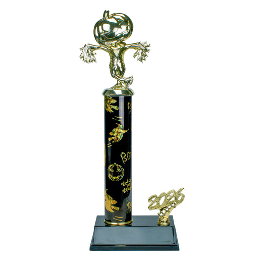Halloween Trophy | Personalized 2026 Pumpkin King Halloween Award | 14 Inches Tall