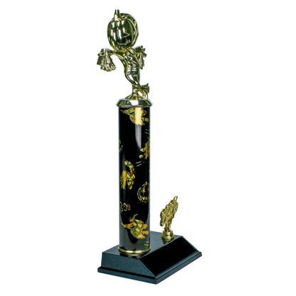 Halloween Trophy | Personalized 2026 Pumpkin King Halloween Award | 14 Inches Tall