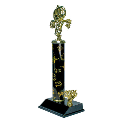 Halloween Trophy | Personalized 2026 Pumpkin King Halloween Award | 14 Inches Tall