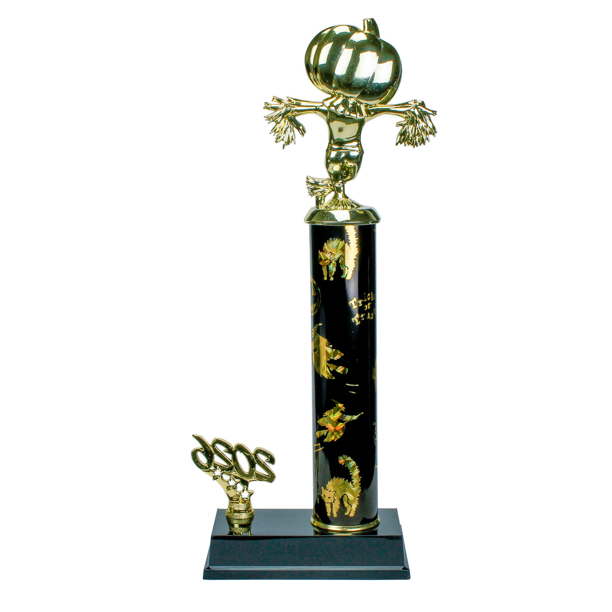 Halloween Trophy | Personalized 2026 Pumpkin King Halloween Award | 14 Inches Tall
