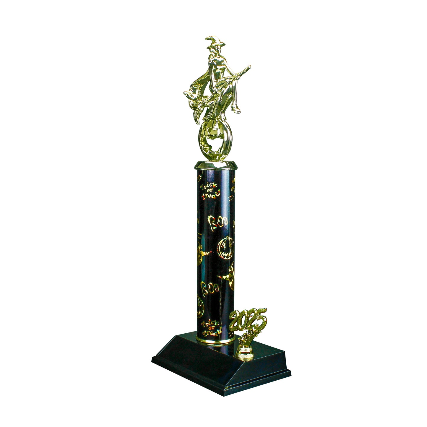 2025 Pumpkin Queen Halloween Trophy with free engraving - 15 Inch Tall Decade Awards