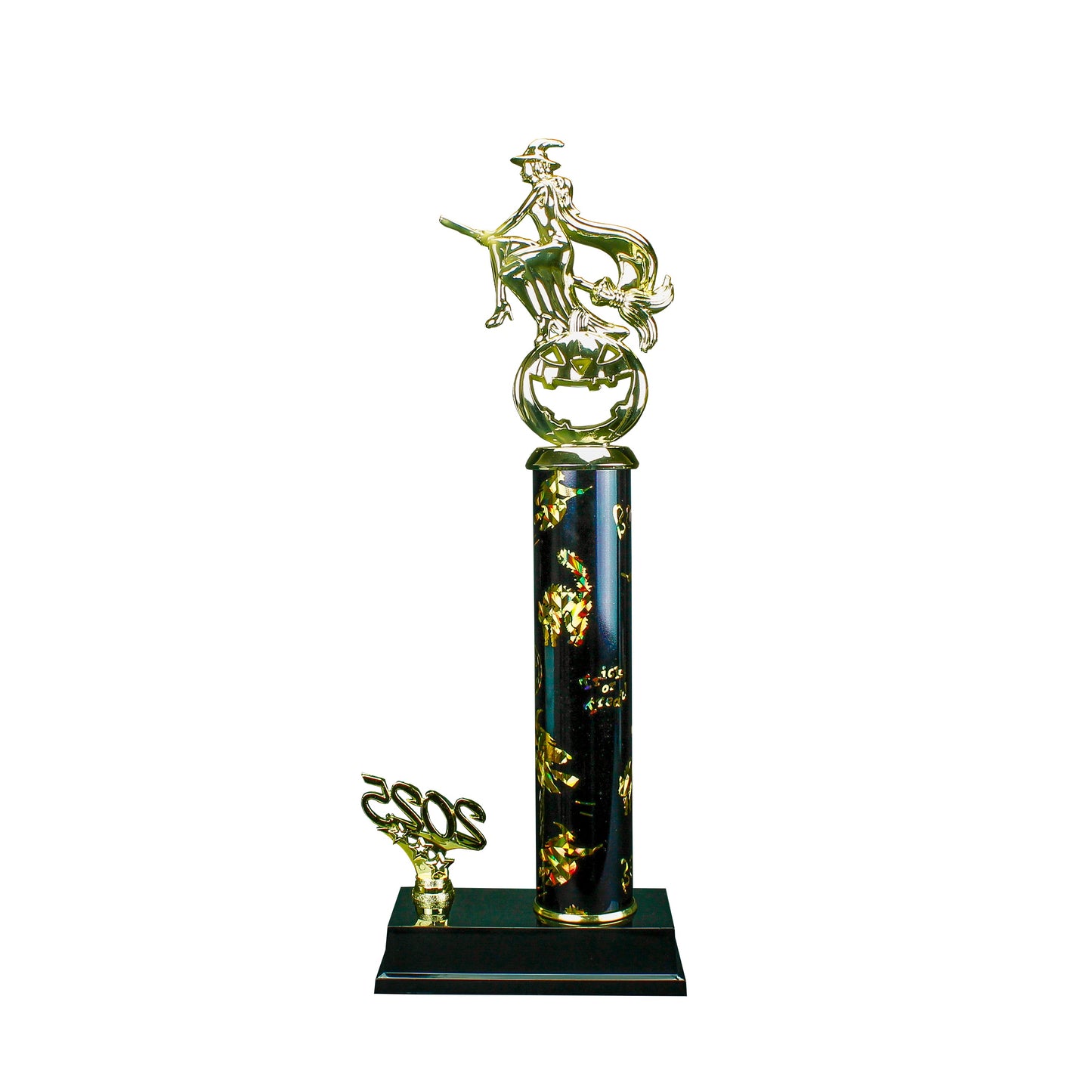 2025 Pumpkin Queen Halloween Trophy with free engraving - 15 Inch Tall Decade Awards