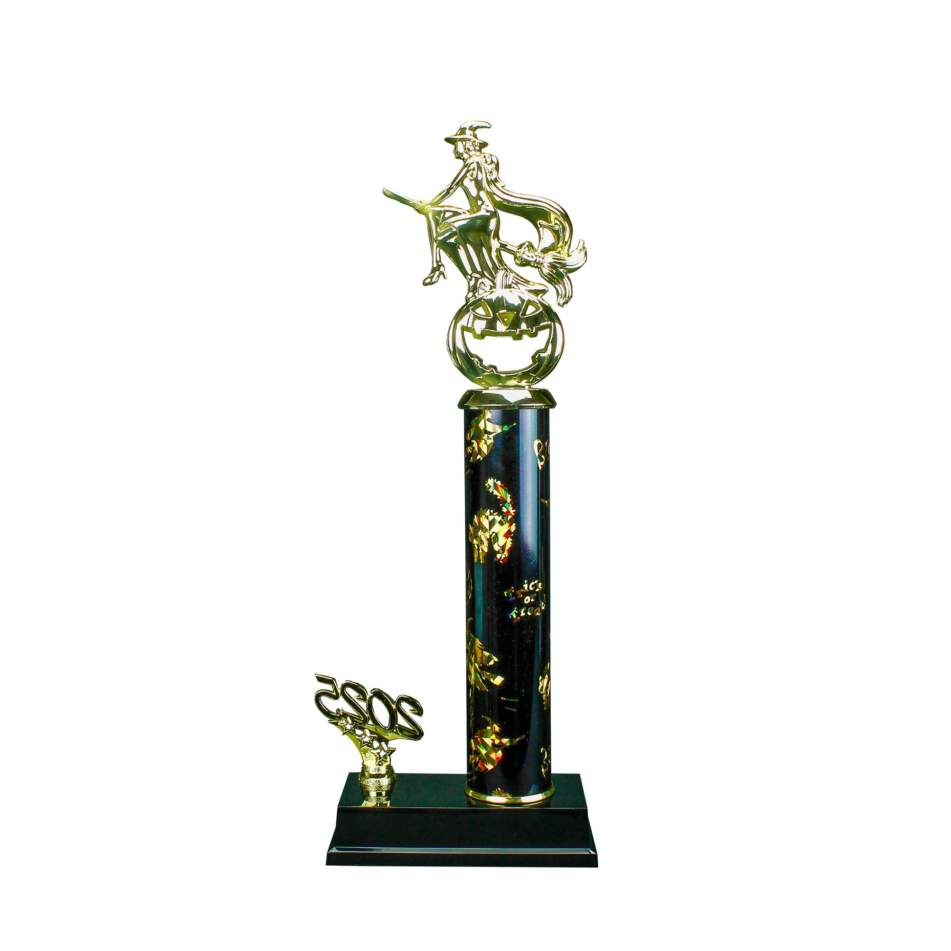 2025 Pumpkin Queen Halloween Trophy with free engraving - 15 Inch Tall Decade Awards