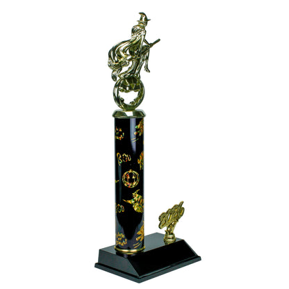 Halloween Trophy | Personalized 2026 Pumpkin Queen Halloween Award | 15 Inches Tall