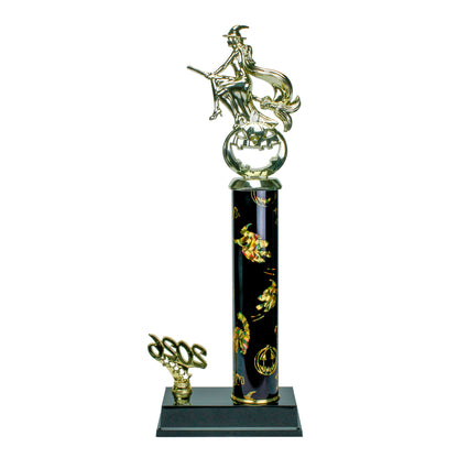 Halloween Trophy | Personalized 2026 Pumpkin Queen Halloween Award | 15 Inches Tall