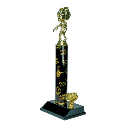 Halloween Trophy | Personalized 2026 Zombie Halloween Award | 14 Inches Tall