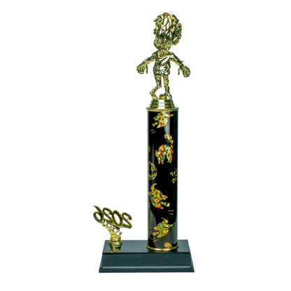 Halloween Trophy | Personalized 2026 Zombie Halloween Award | 14 Inches Tall
